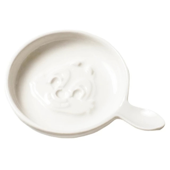 Two Chip and Dale Squirrel Chipmunk Ceramic Soy Sauce Condiment side dis… - Picture 2 of 7